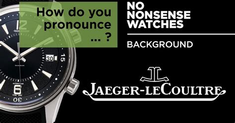 how do you say panerai|jaeger lecoultre how to pronounce.